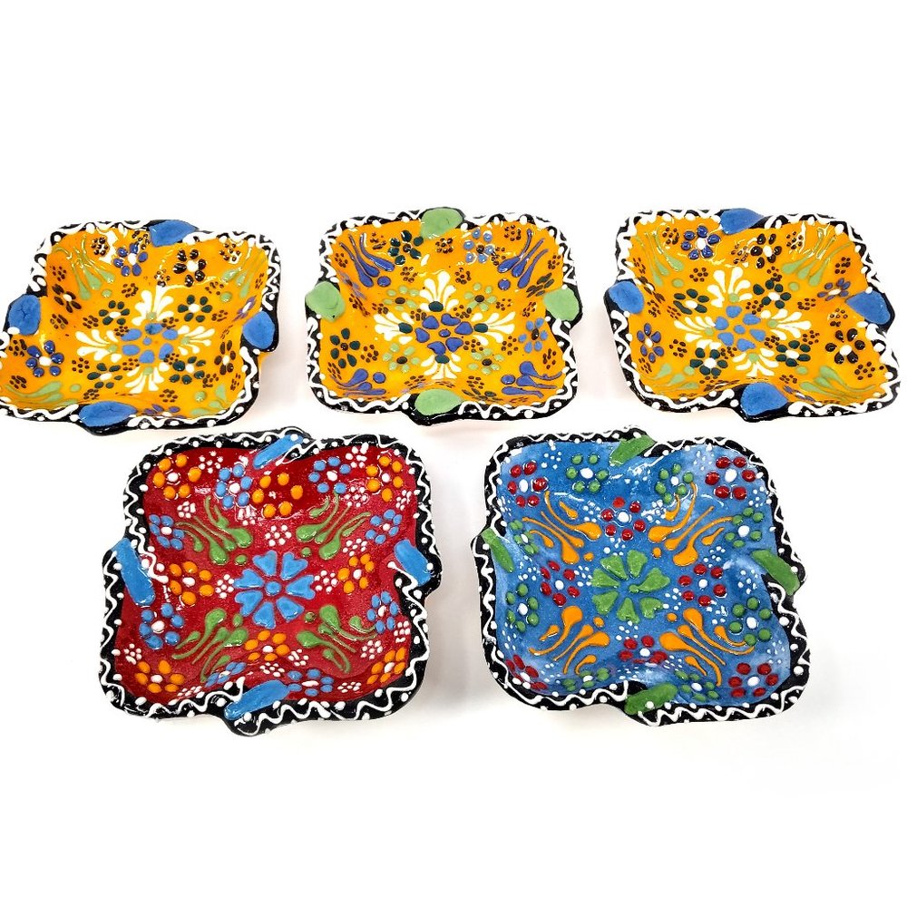 Anatolian Handmade Ceramic Ashtray